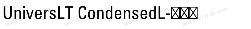 UniversLT CondensedL字体转换